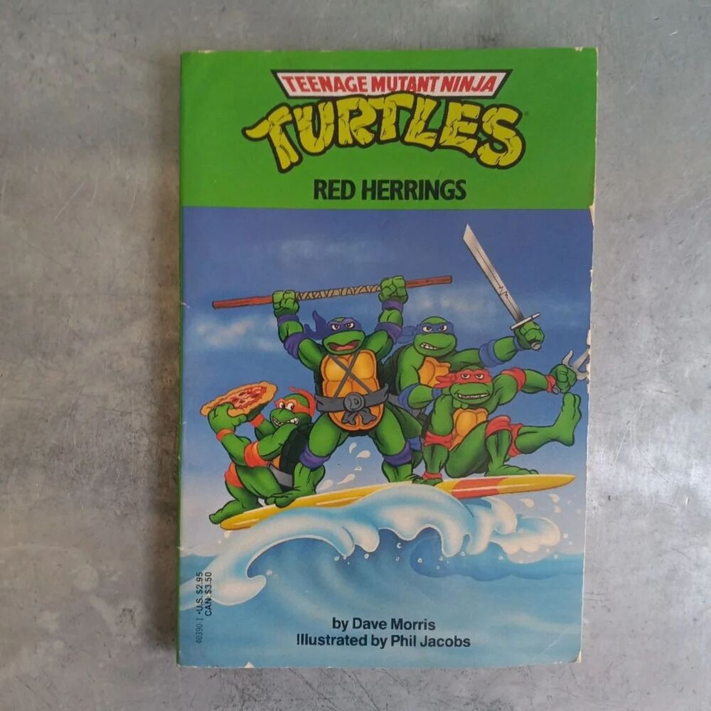 Teenage Mutant Ninja Turtles-Red Herrings By Dave Morris Action Adventure